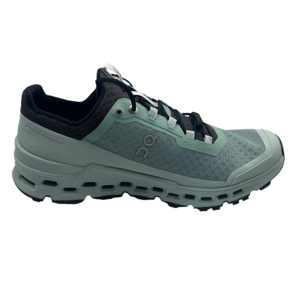 On Running Women's Shoes in Light Green and Black